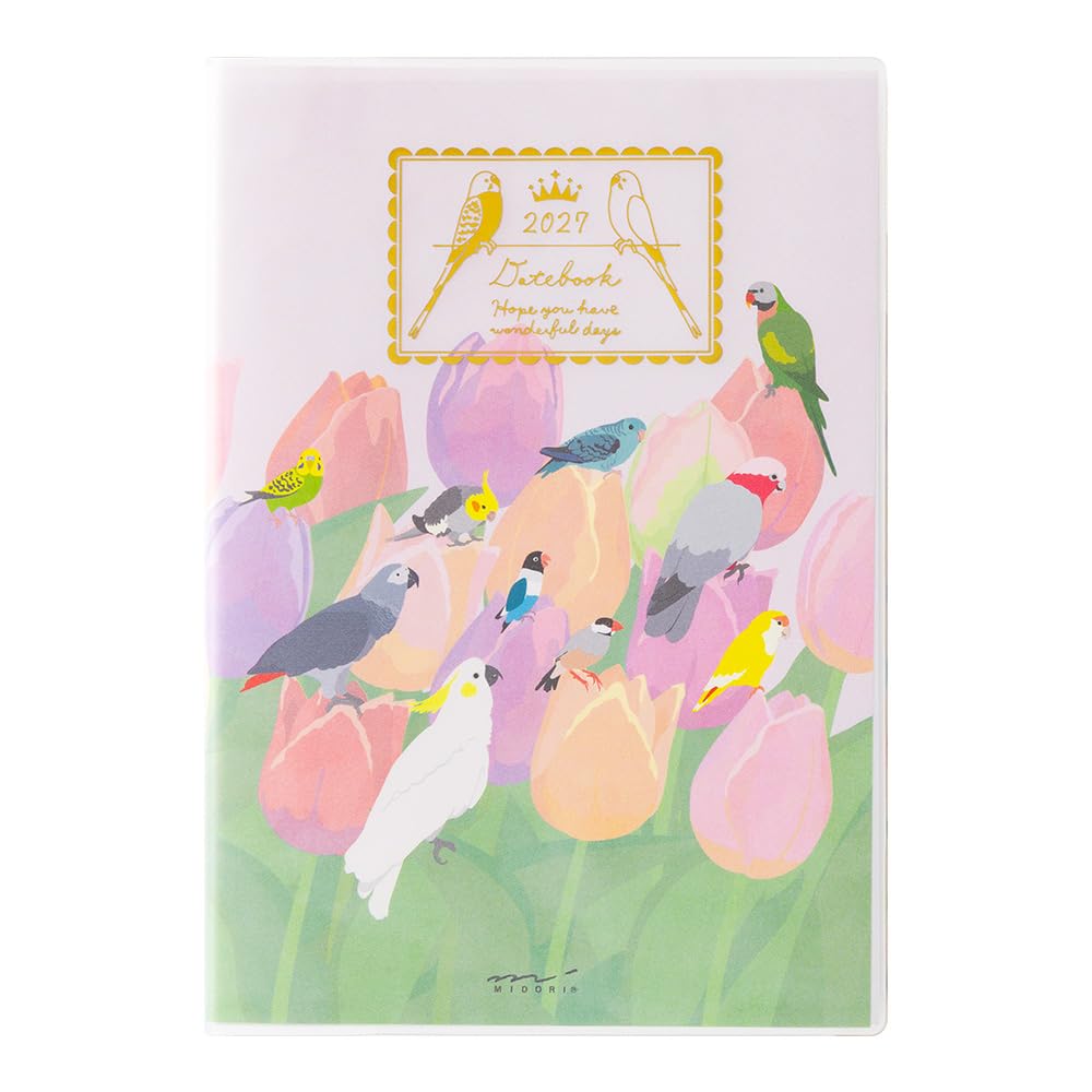 Midori Pocket Diary 2027 B6 Weekly Tri Pattern 22451006 (Starts on January 2027)