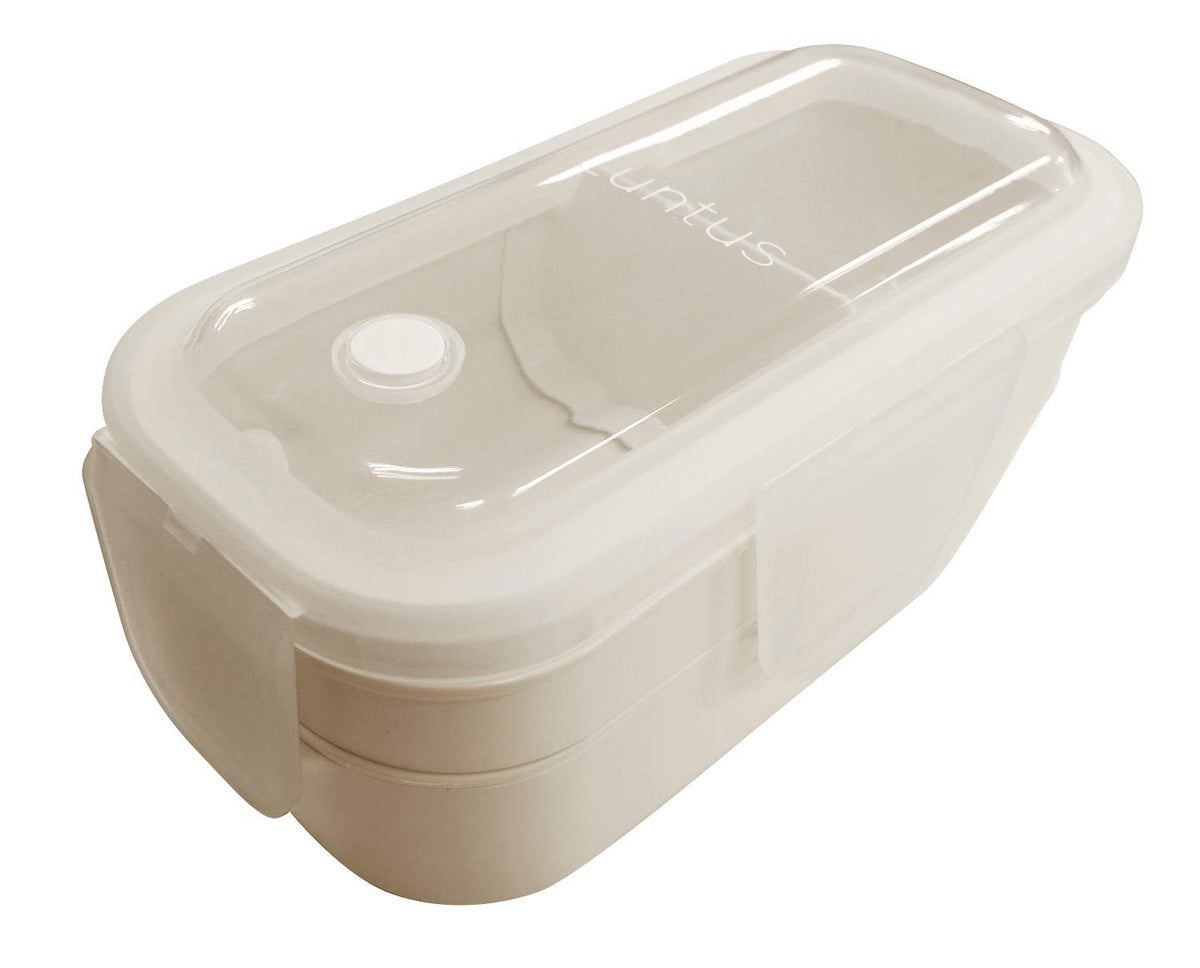 Lunchbox WTL-600 Ag Lunch Box, 1-Tier, Slim, Range and Dishwasher Safe, Leak Proof, Freezable, 2-Tier
