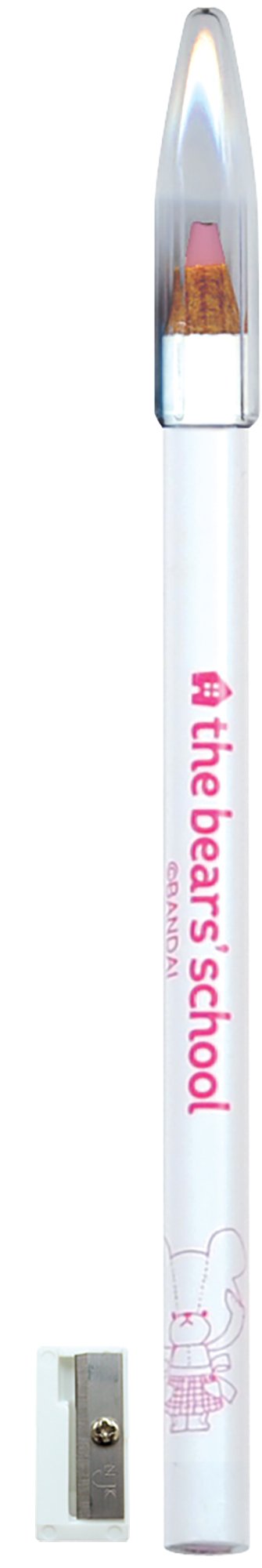 Misasa Bear School Chalk Pencil with Pencil Sharpener No.1712