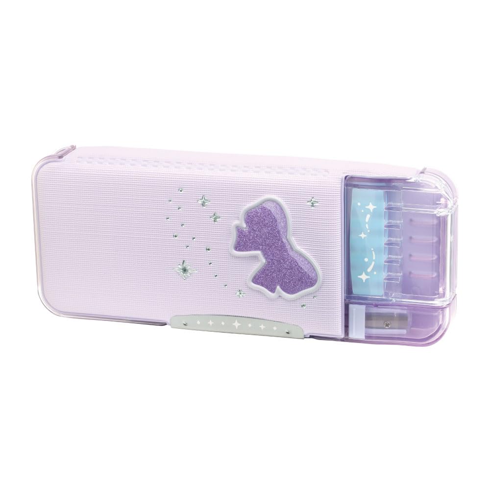 Sonic Pencil Case, Pencil Case, Double-Sided Writing Brush, Lame Prique, Uka Sapo, Lianatiara, Violet FD-1046-V