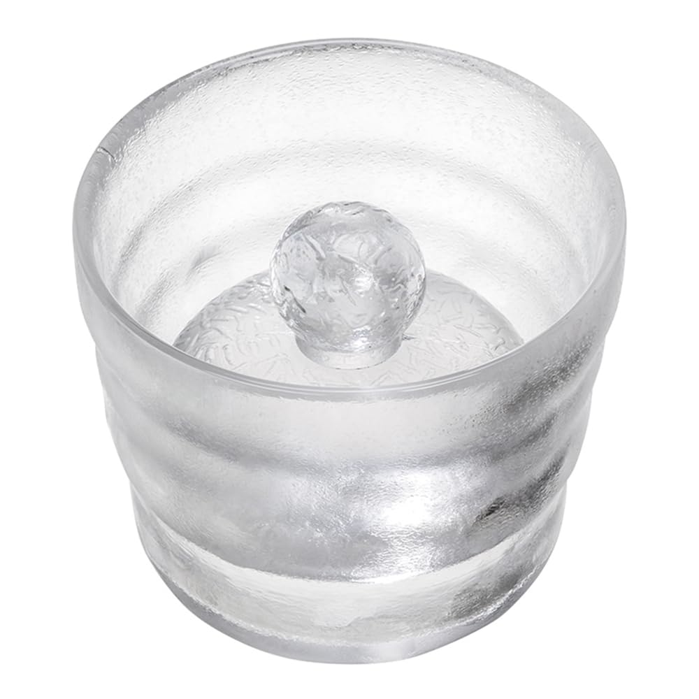 Wahei Freiz RE-7670 Cut and Pickle as it is in a Bowl, Serving for 1 Serving, Shallow Pickles, Glass Container, Small, Refrigerator, Dishes, Kitchen Assist