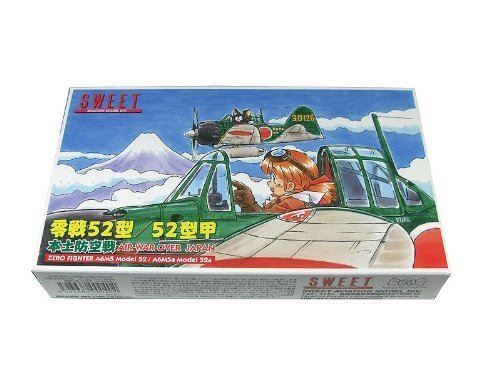 1/144 Zero Fighter A6M5 Model 52/ A6M5a Model 52a (Air War over Japan) (Plastic model)