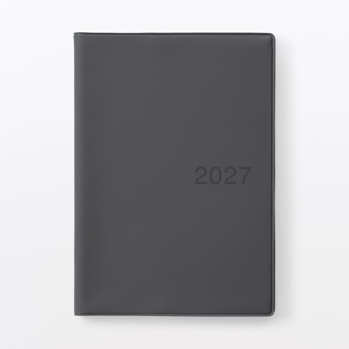 MUJI 23101653 Monthly/Weekly Planner Begins December 2026 B6 Dark Gray