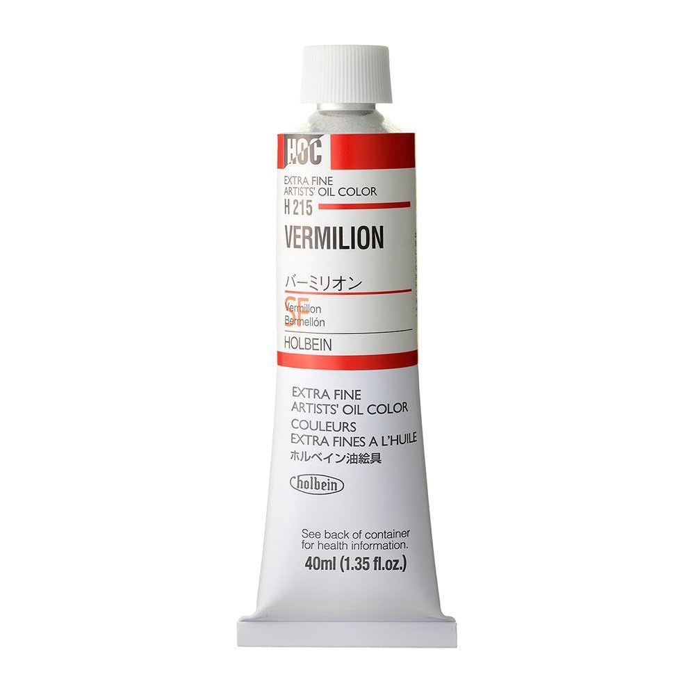 Holbein Artist Oil Colors Vermilion 40 ml