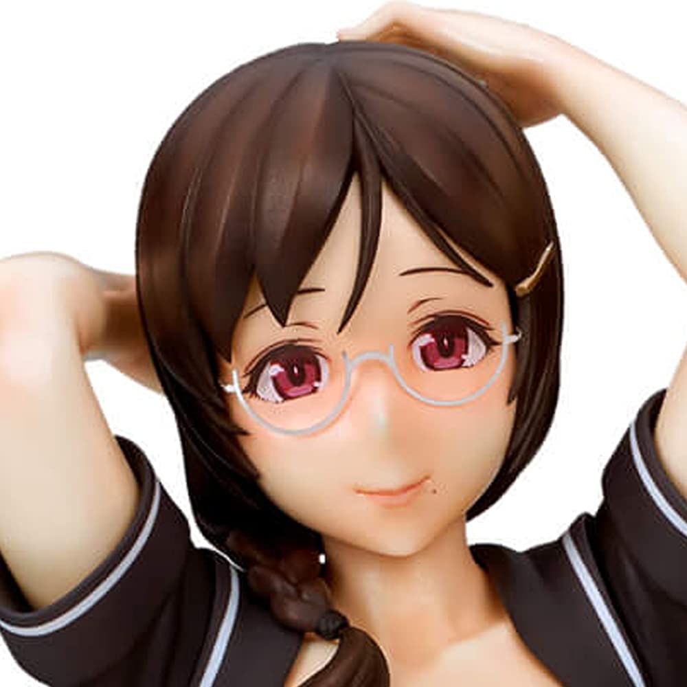 Q-six Sakuba State Life Akien Makina Black Sailor Ver. 1/6 Scale PVC Painted Finished Figure