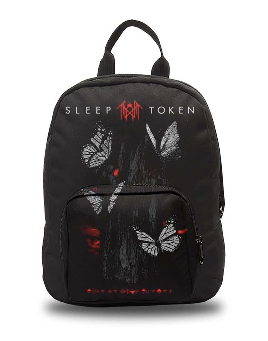 Rocksax Sleep Token Butterflies Mini Backpack Bag