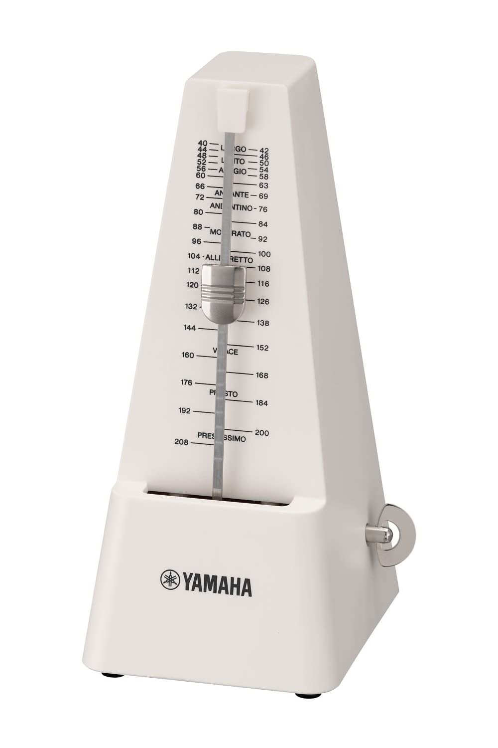 Yamaha (YAMAHA) Metronome Ivory MP-90IV Classic Triangular Style Matte Finish Resistant to Fingerprints Spring-Driven