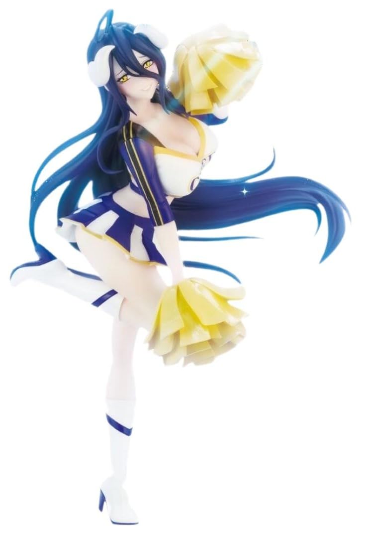 Thunder Tech Overlord Masquerade - Albedo - Cheerleader Ver. Figure � Anime Collectible Display Statue