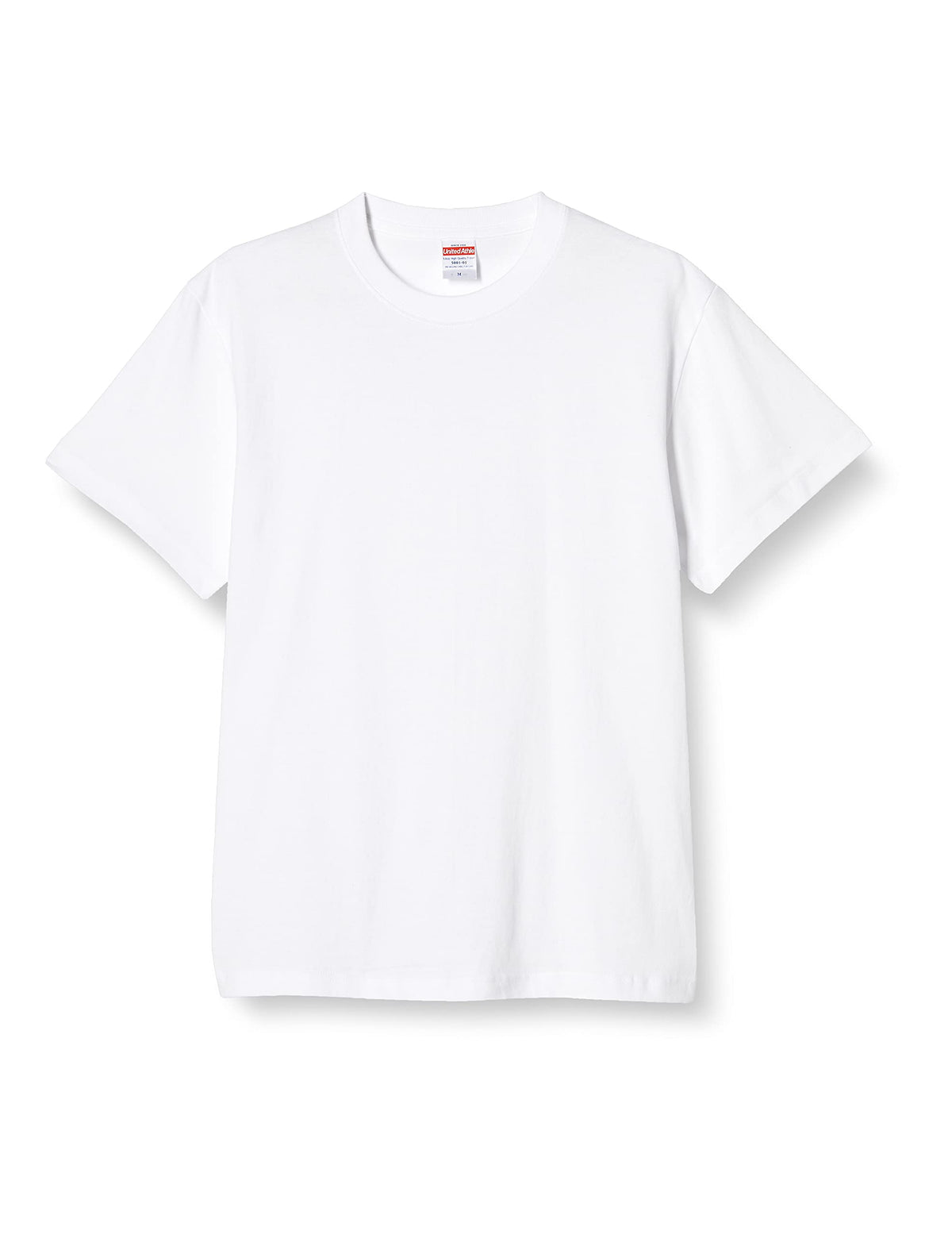 United Athle Men's 5.6 oz. Tee M White