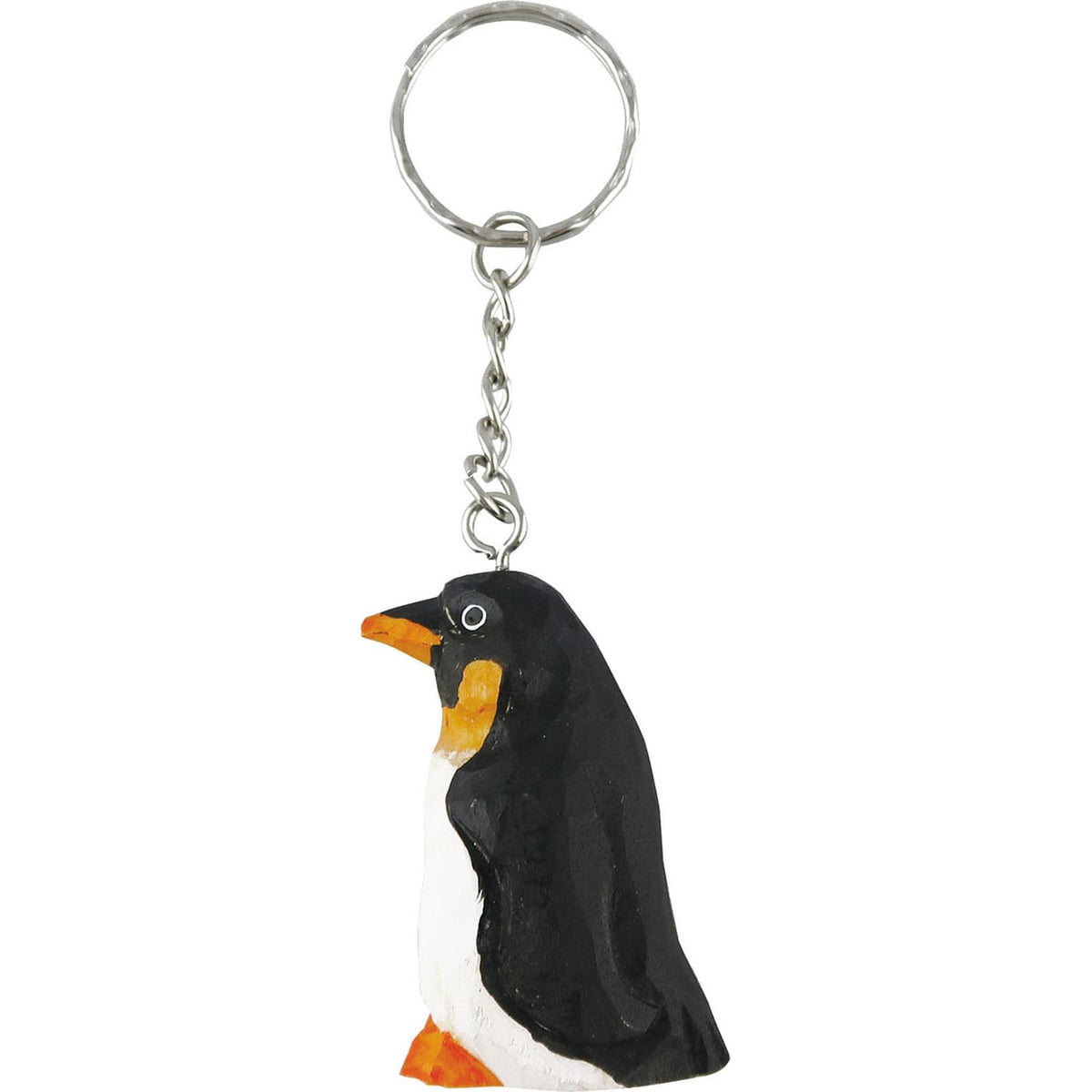 エルコミューン Elcomune Key Chain Wood Key Ring Penguin KC-14