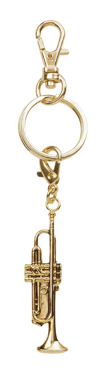 Nakano Brass Band Keychain Trumpet Gold MM120KHTRG