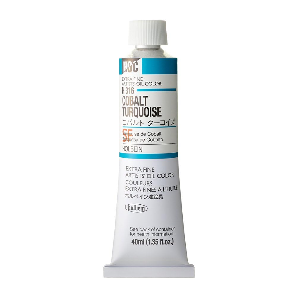 Holbein Artists' Oil 40ml Cobalt Turquoise