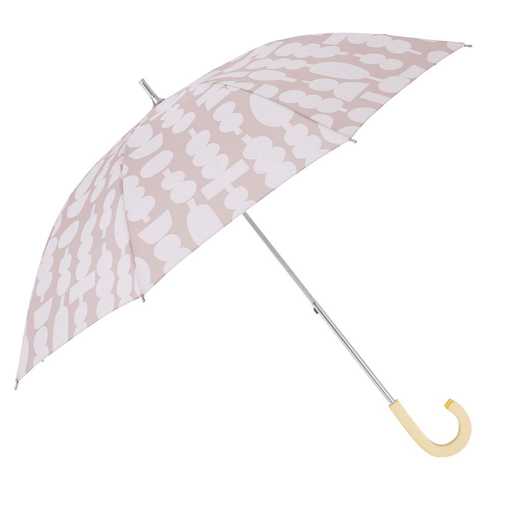 Ogawa, Short Slide Sunny and Rainy Long Umbrella, Hand Opened, 19.7 inches (50 cm), Korko Corco, Forest, Cutout, UV Treatment, Heat Shielding, Water Repellent, 81265