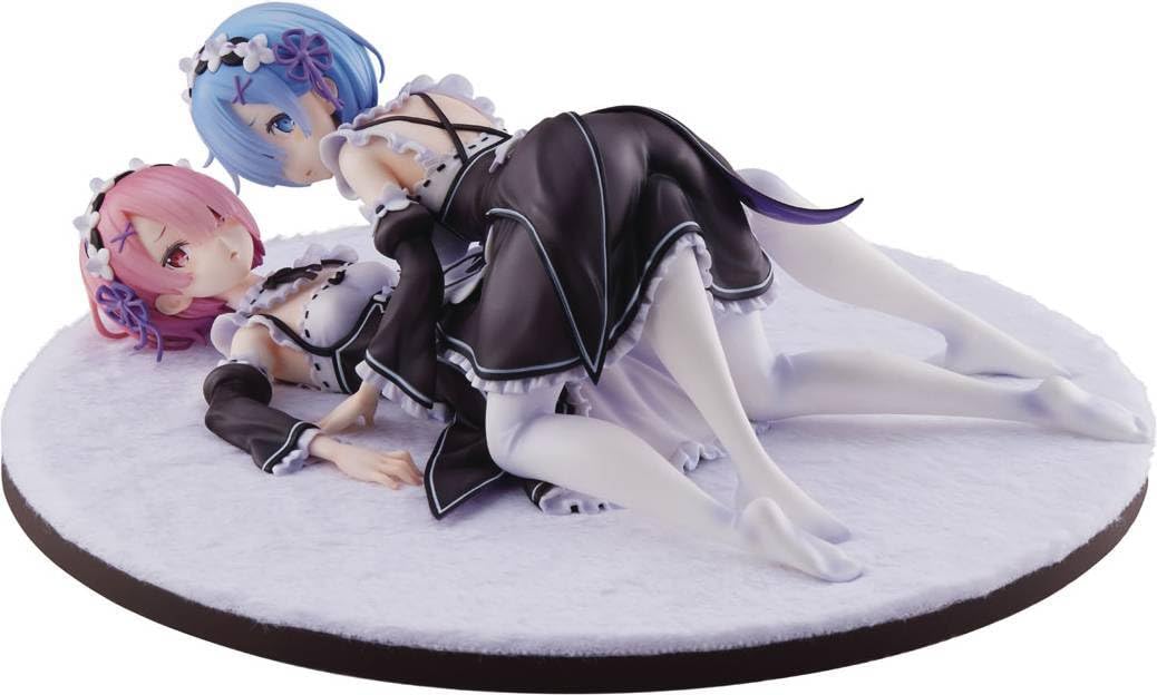 Furyu Re:Zero -Starting Life in Another World- Ram & Rem 1:7 Scale PVC Figure Set