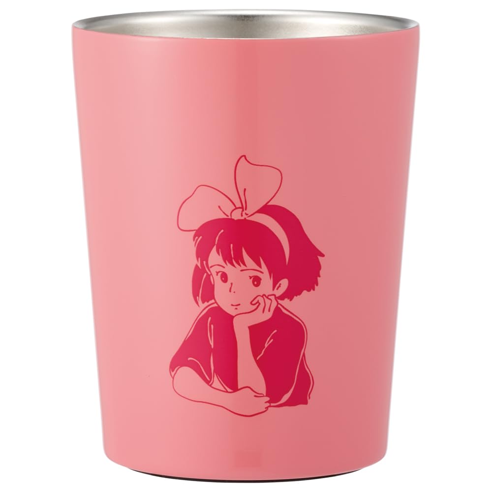 Skater STCV1-A Thermal Insulated Convenience Store Coffee, Stainless Steel Tumbler, 8.5 fl oz (240 ml), Kiki's Delivery Service, Kiki's Delivery Service, Studio Ghibli, Vacuum Insulated