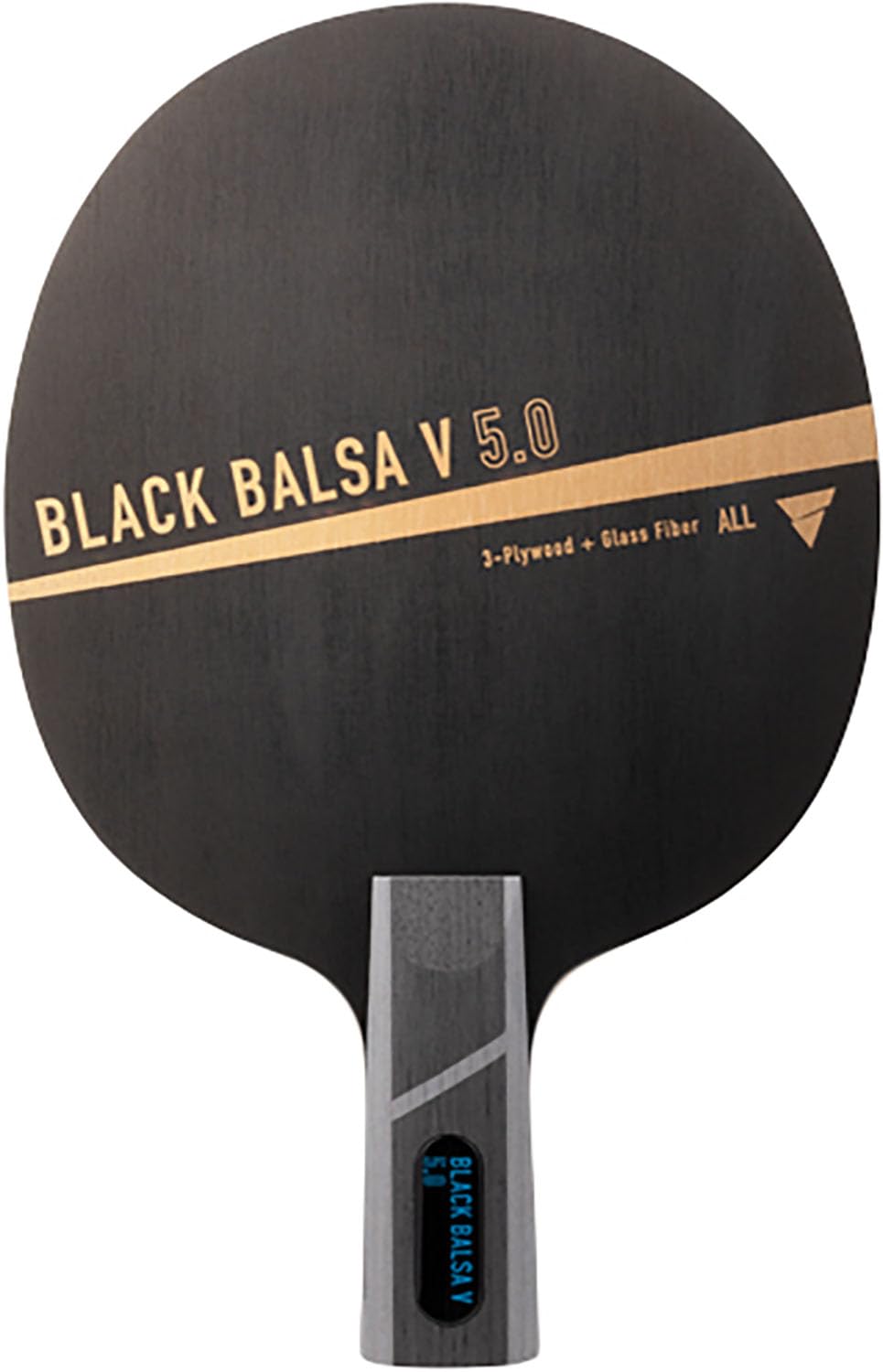 Victas Table Tennis Racket Attack Chinese Pen Holder Black Balsa V 5.0 Chinese Style Pen 310443