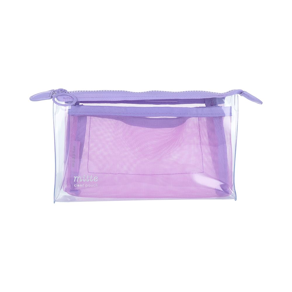 Sunstar Stationery S2334844 Clear Pouch Mitte Lavender