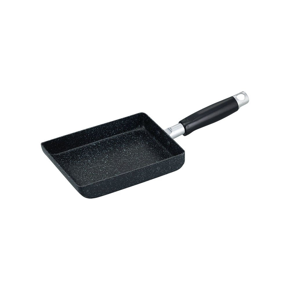 Wahei Freiz RA-9651 Egg Grilled Egg, 5.1 x 7.1 inches (13 x 18 cm), Special for Gas Fire, Egg Pan, PFOA Free, Fluorine Resin Processing