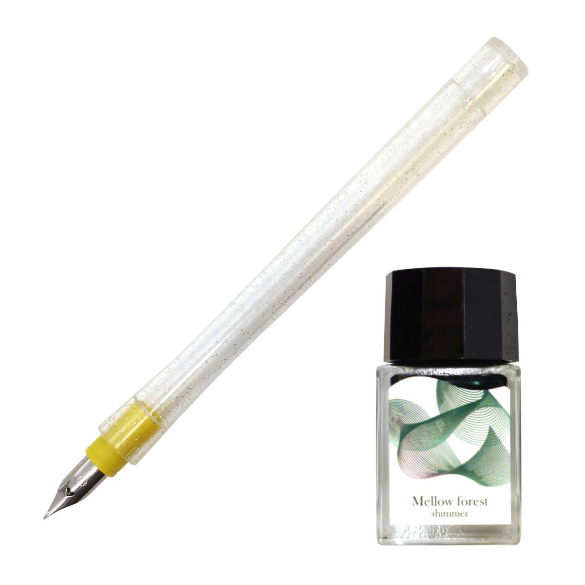 Sailor Fountain Pen Dip Pen Ink Set Dipton 10-0250-703 Hocoro Calligraphy 10-0250-703 Mellow Forest Shimmer