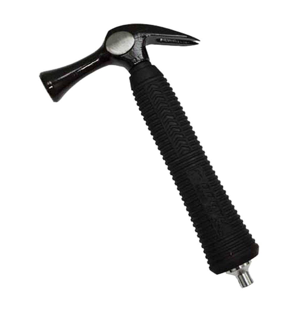 DOGYU Black German Style Hammer Mallet, 1.0 Inch Head, 8.3 Inches Length, 3.9 oz Weight