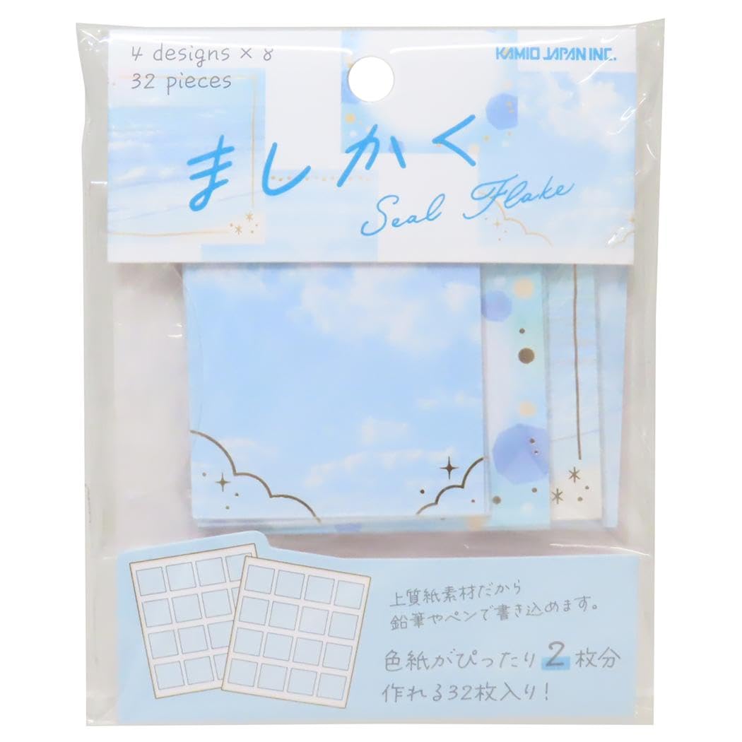 Camio Japan 230026 Seal Flake Makaku Seal Flake Light Blue