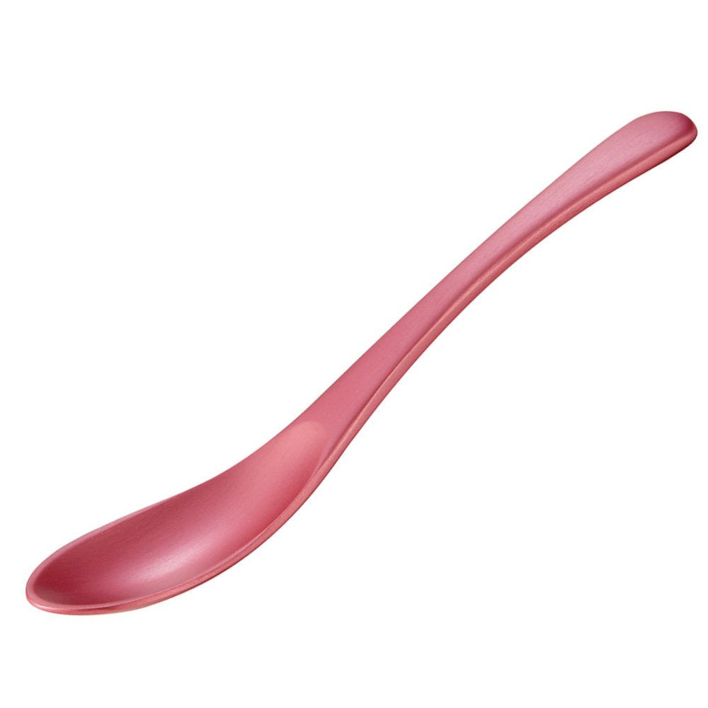 Hokuriku Aluminum A-1880 Ice Dessert Spoon, Peach, S