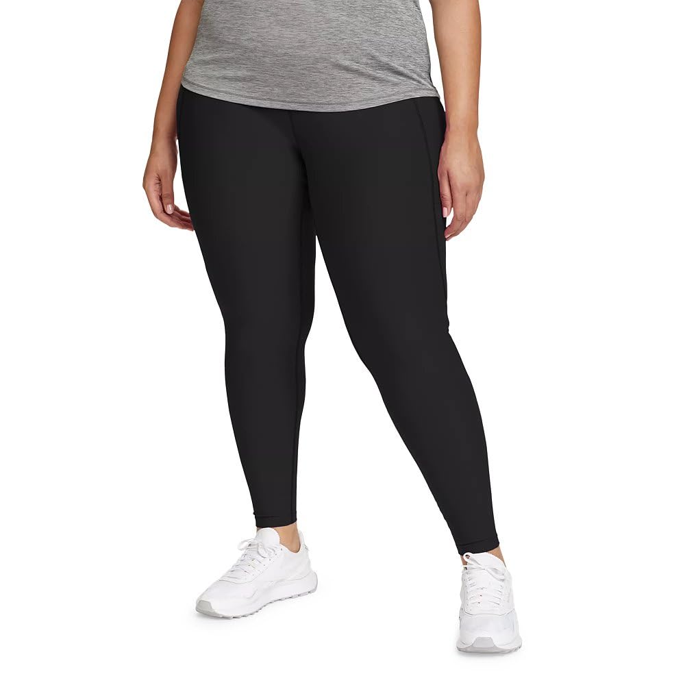 Eddie Bauer Women's Trail Tight Leggings - High Rise, Black 2.0, X-Small