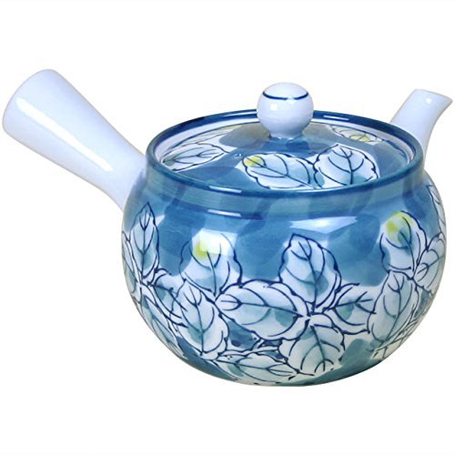 Ranchant 1802-675846/Set of 2 Teapot with Tea Strainer, Multi, 6.8 x 5.8 x 3.7 inches (17.3 x 14.8 x 9.5 cm), Dark Kashiwa Arita Ware Made in Japan