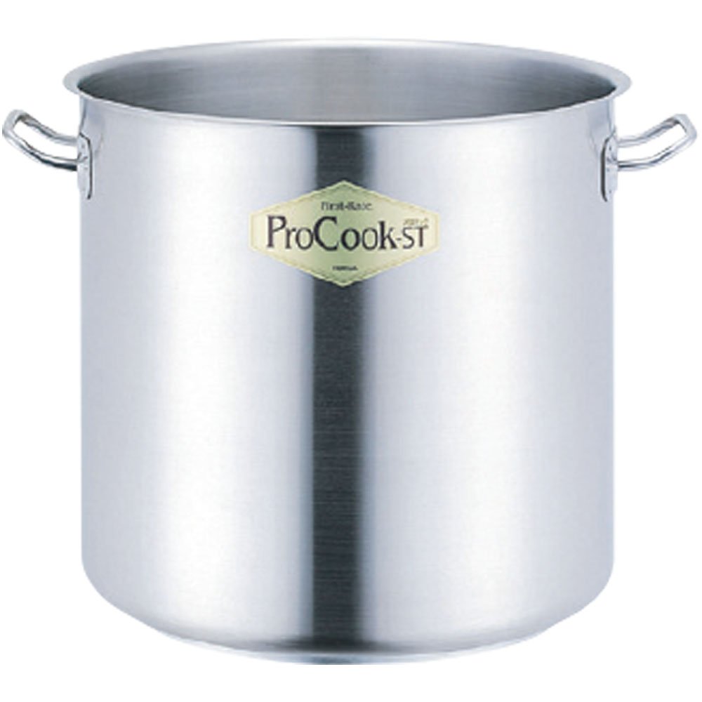 Yamashita Kogei 04-0166-0105 Pro Cook ST Sauce Pot, 12.6 inches (32 cm), 5.4 gal (24 L), Main Unit