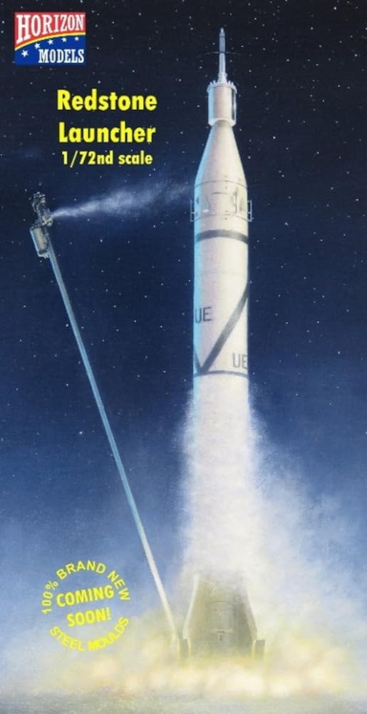 Platz Horizon Model 1/72 Red Stone Family Plastic Model HM2005 (Rocket)