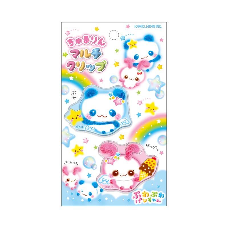 Camio Japan 232947 Clip, Churururin Clip, Heisei Fancy Puwa Pan-chan