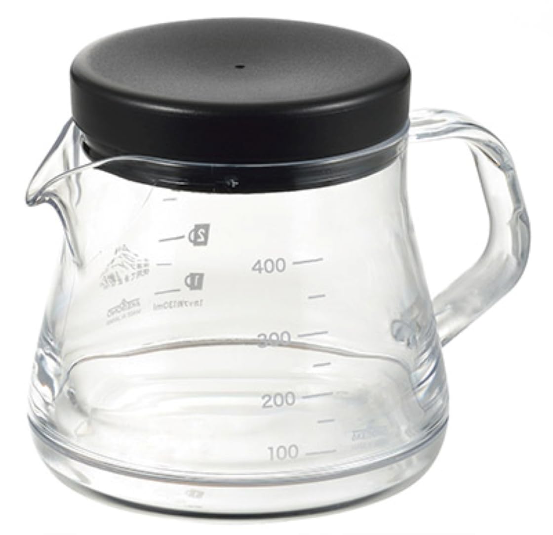 曙産業 Akebono Sangyo TW-3730 Unbreakable Coffee Server, 13.5 fl oz (400 ml), Black, Stroon, 400 mm, Dishwasher Safe, Made in Japan