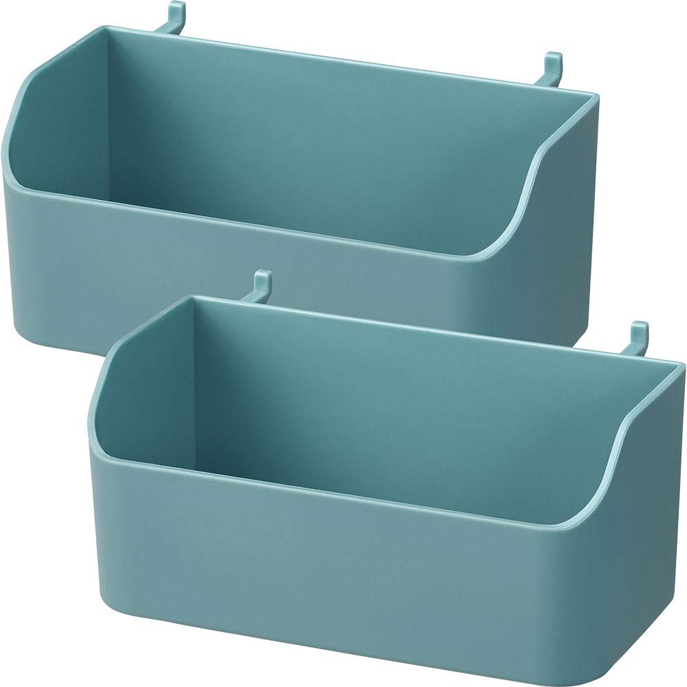 キングジム(Kingjim) King Jim PGP02 Peggy Mini Container, Perforated Board, Dedicated Parts, Pack of 2, Blue
