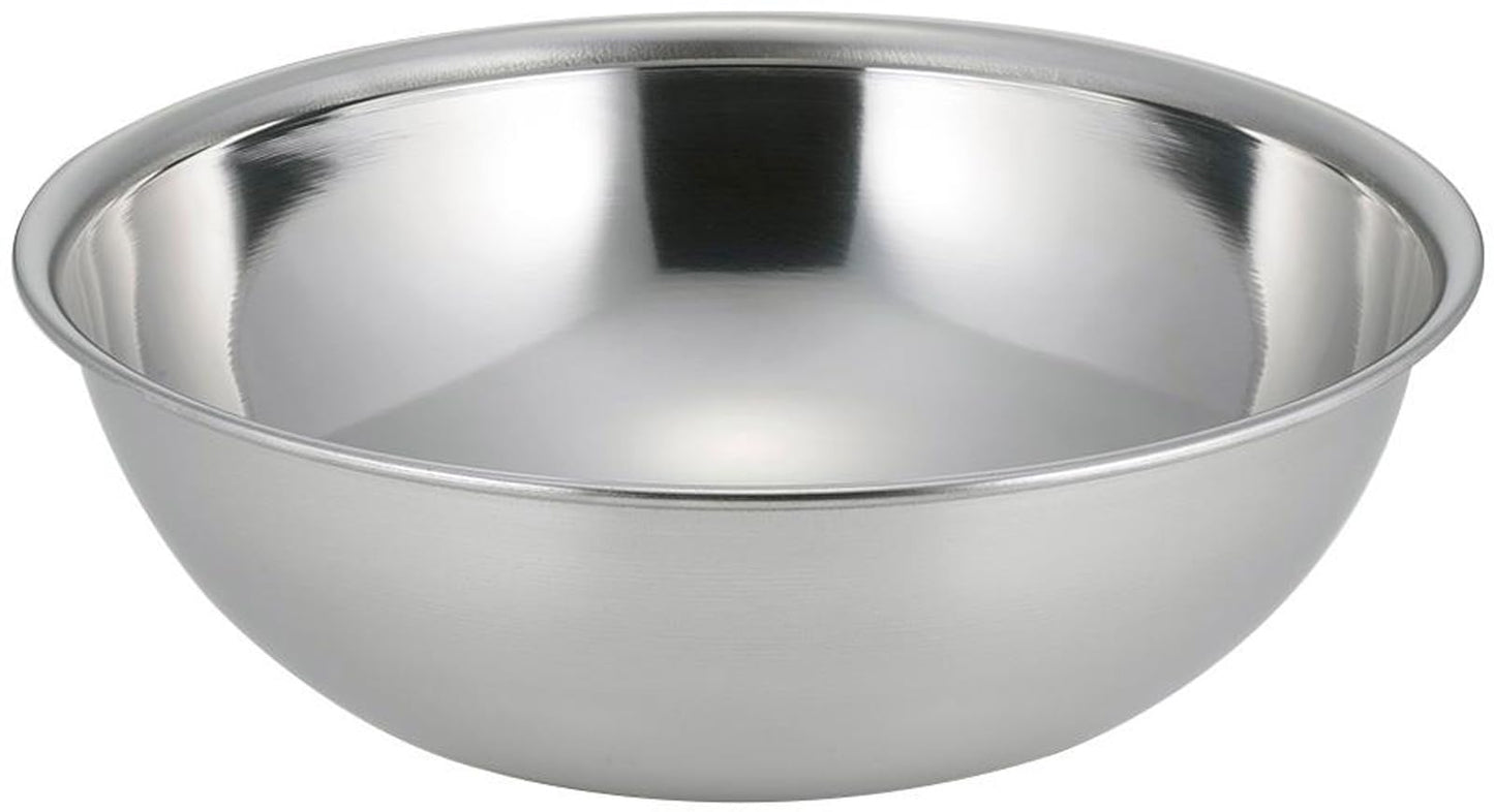 下村企販 Shimomura Planning 18-0 Stainless Steel Bowl, 14.2 inches (36 cm), 39185
