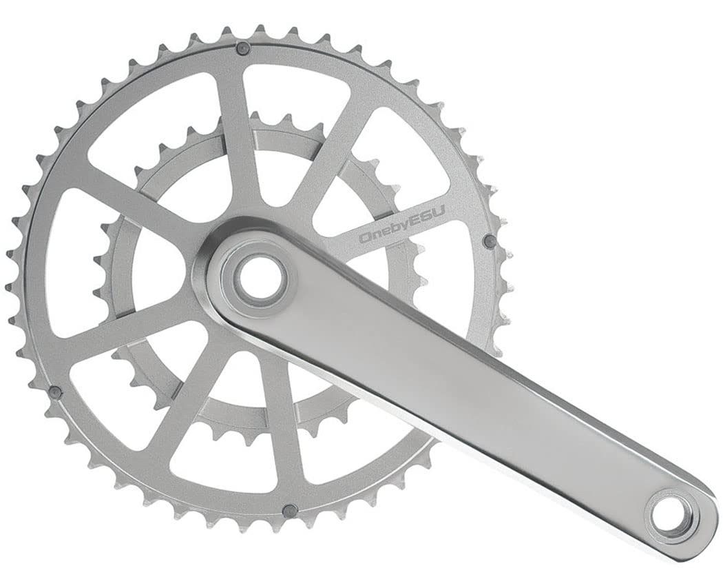 OnebyESU Jay Crankset (51/35) 170 All SL All Silver (51/35) 170