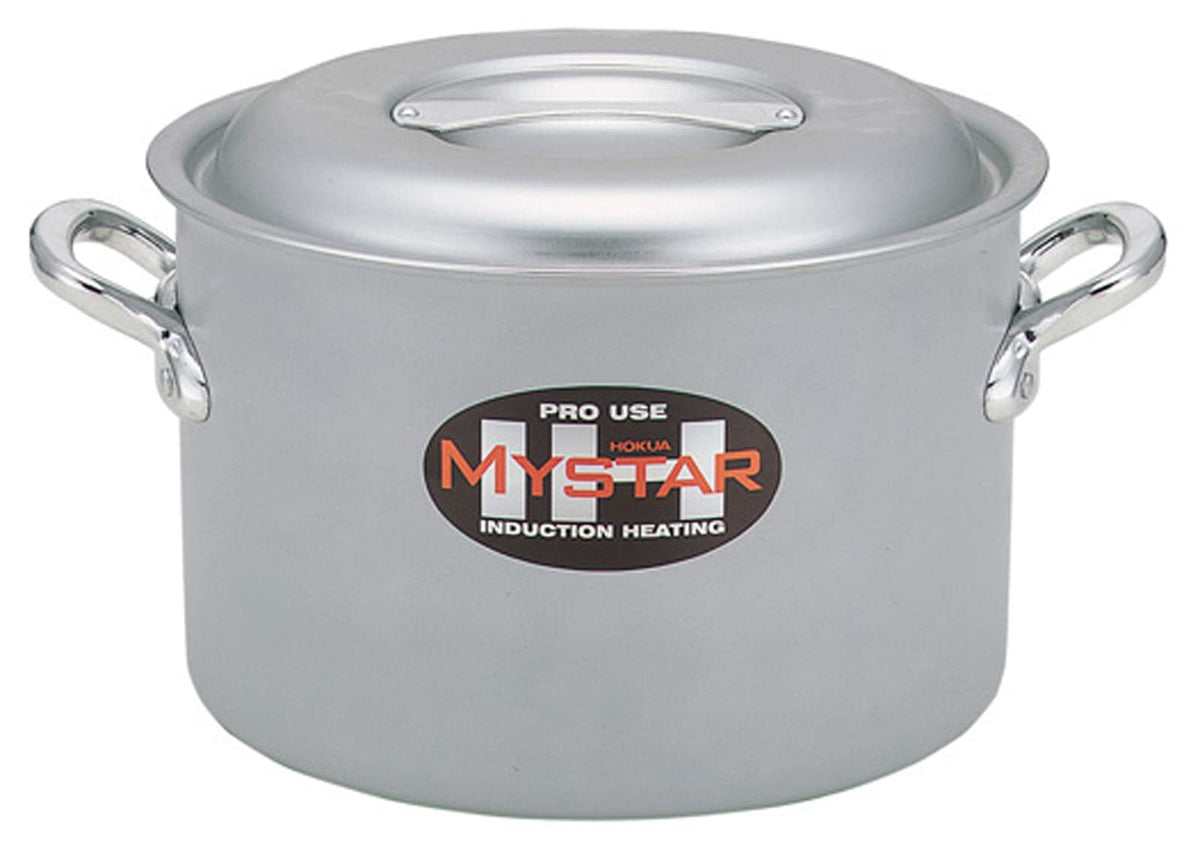 HOKUA AHV9202 Meister Commercial IH Half Size Pot 8.3 inches (21 cm)