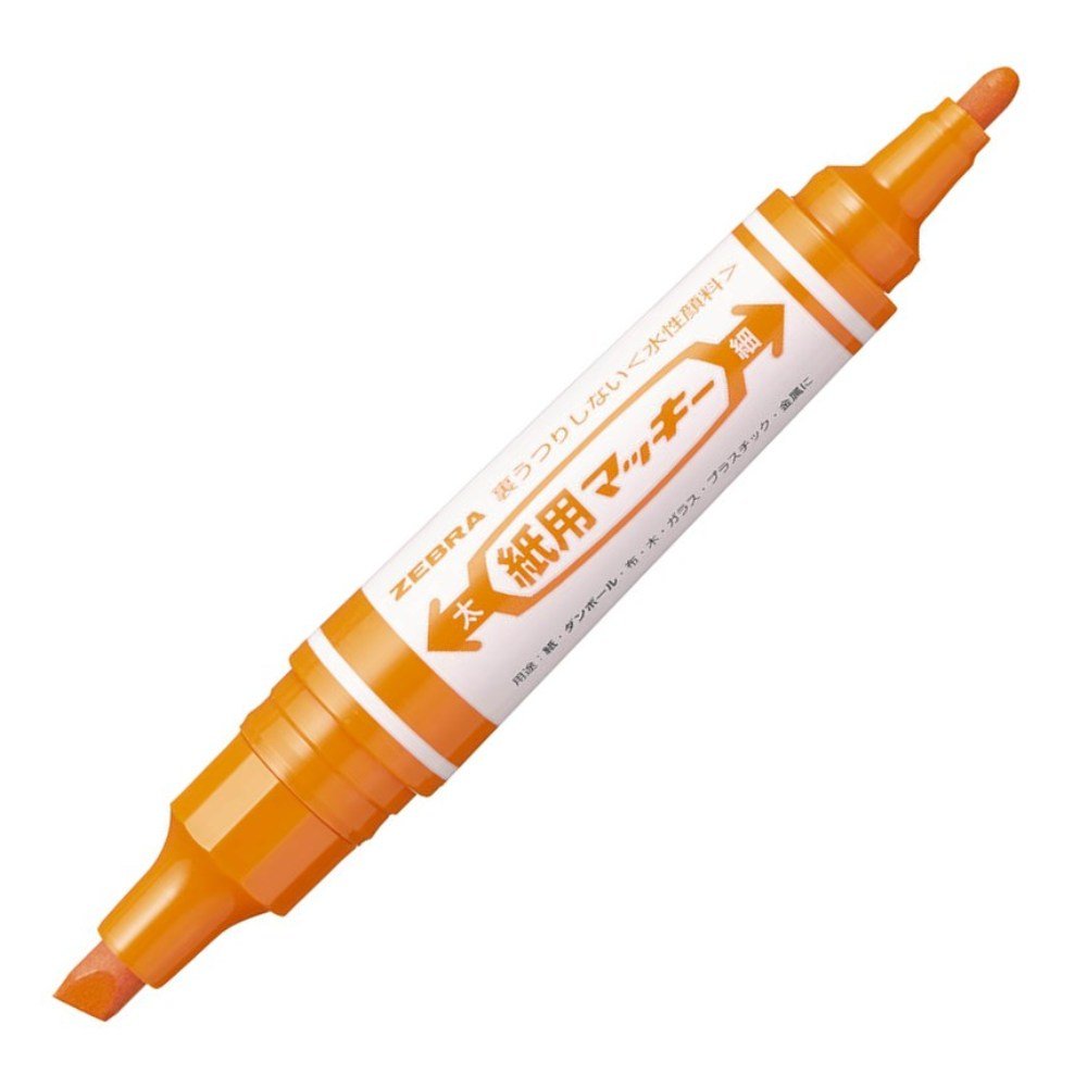 McKee for zebra aqueous pen paper B-WYT5-OR Orange 10