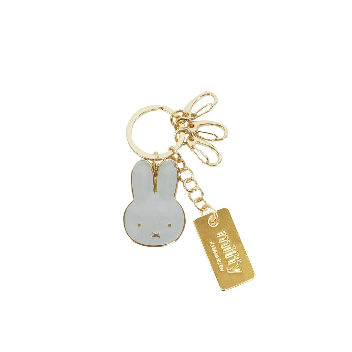 BS Miffy Key Ring Gray EB484GY