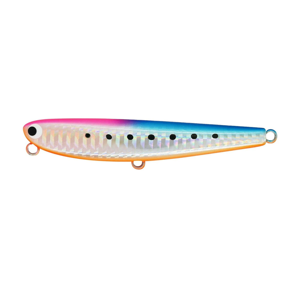 POZIDRIVEGARAGE Jigminnow Flat Flutter 95S Heavy 95mm 27g Blue Pink Orange #07 Lure