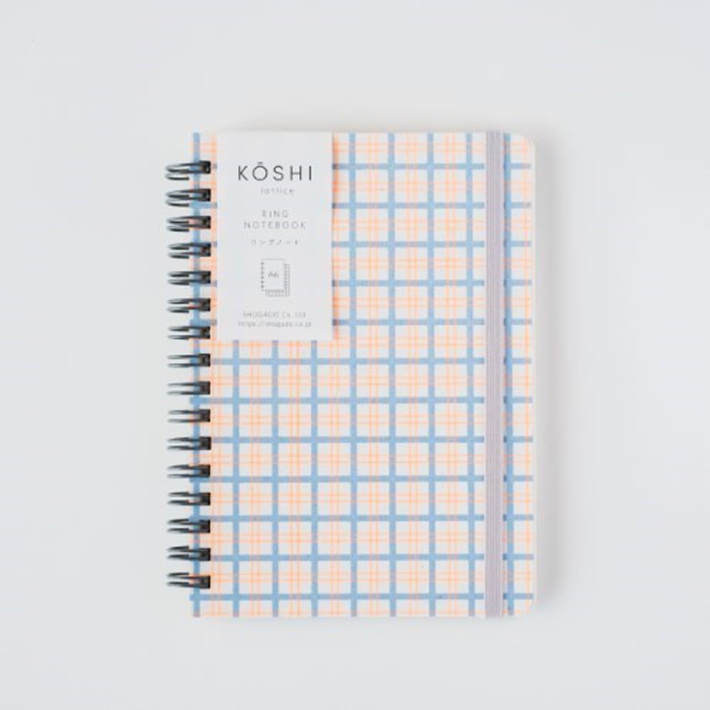 尚雅堂 Shogado 22116 Notebook A6 Ring Notebook KOSHI6