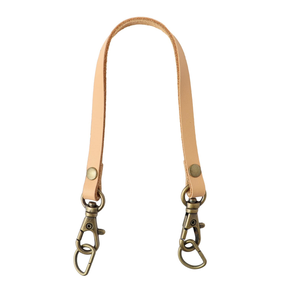 日本紐釦貿易(Nippon Chuko) Portable Leather Handle, Beige