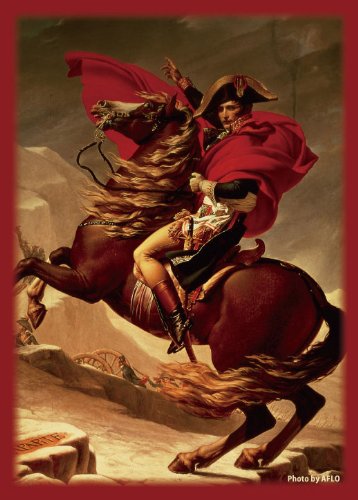 Hybrid sleeve Jacques-Louis David, "Napoleon beyond the San Bernard" (japan import)