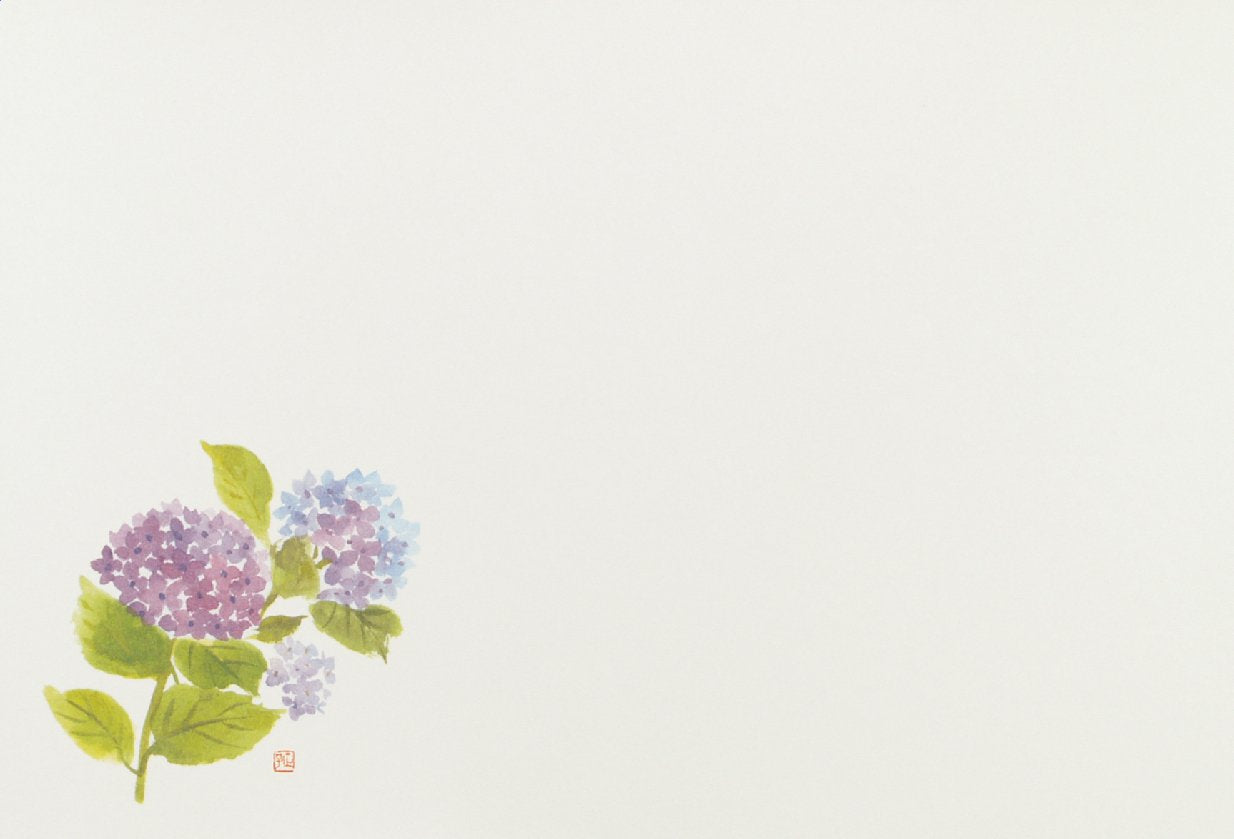 大黒工業 "Commercial" Table Mats 紫陽花 26 X/38 cm 100 Sheets Quality Paper