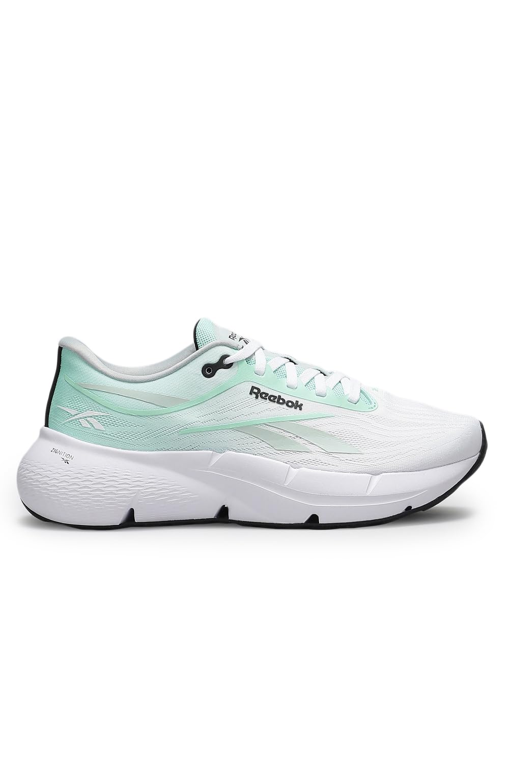 Reebok Women's Jigration Sneaker Boots, White/Aqua, 25.0 cm