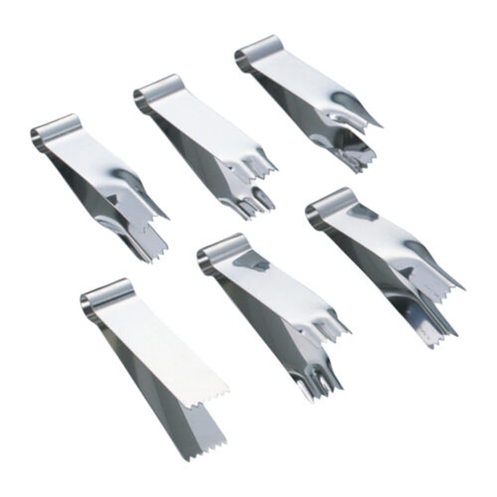 Tiger Crown WMZ17 Marzipan Nipper, No. 510, 18-8 Stainless Steel, Japan 6 PCS