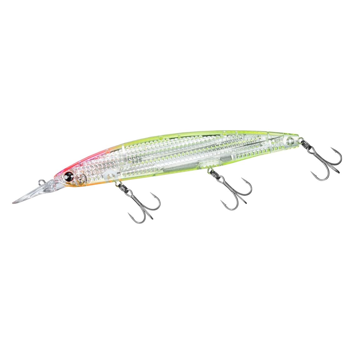 DAIWA Minnow SLZ Set Upper 145SDR-LI LI Pink Head Clear Chart