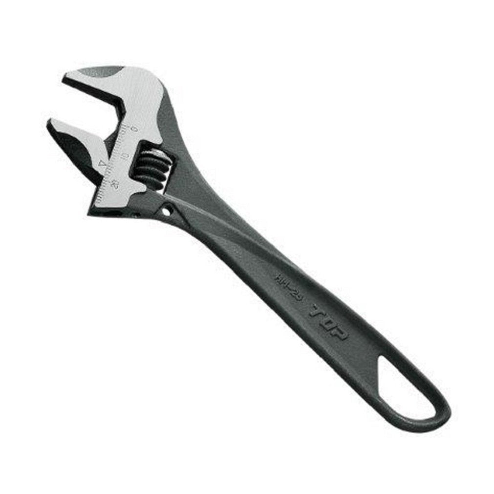 Top Industries HM-25 Hyper Monkey Zero Rattle Wide Monkey Wrench, Mouth Opening, 0.00 - 1.0 inches (0 - 25 mm), No Backlash, Warm, With Graduation, Tsubamesanjo, Made in Japan