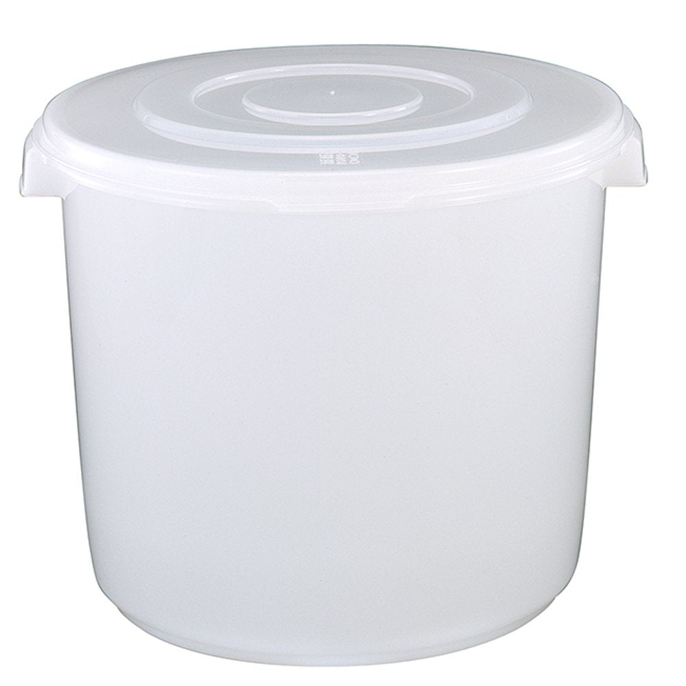 Shinki Synthetic Dragonfly Storage Container, Pickle Container, 20 Liter, Deep Type, With Lid, Easy To See Contents Inside, Odor Resistant, Pickle Sticker, Deep 20 Shape, Width 14.8 x Depth 14.8 x