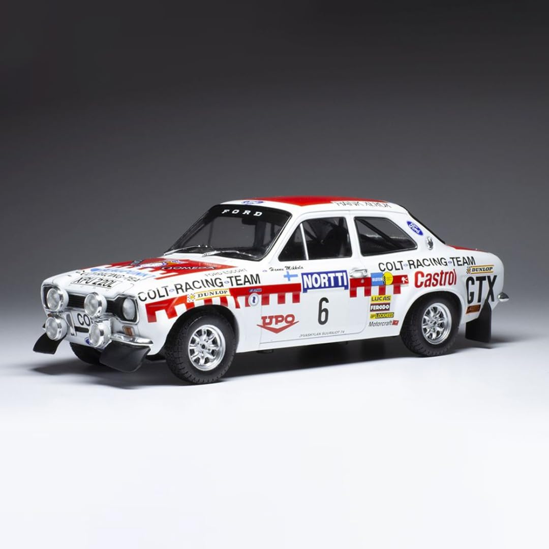 イクソモデル Ixo Model Ford Escort MK I RS 1600 74 1000 Lake #6H. Mikkola/J.Davenport 1/18 18RMC141