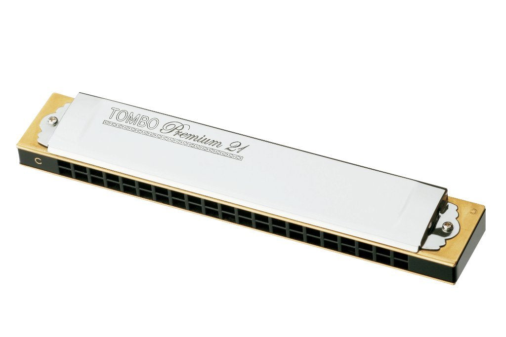 Tombo 3521 Double Sound Harmonica LD#m Tone Premium 21 Holes